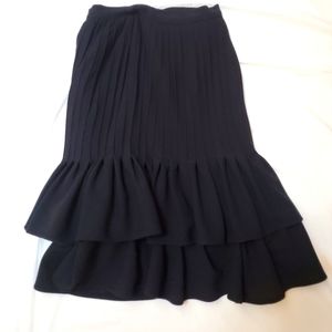 Vintage Valentino Flirty Black Miniskirt!